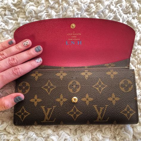 emilie louis vuitton wallet review|LOUIS VUITTON EMILIE WALLET .